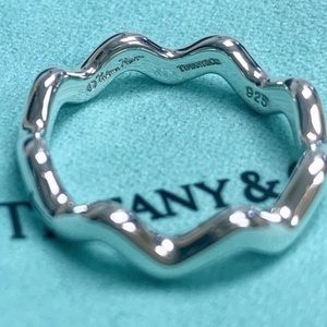 Tiffany & Co Picasso Zig Zag Wavy Ring